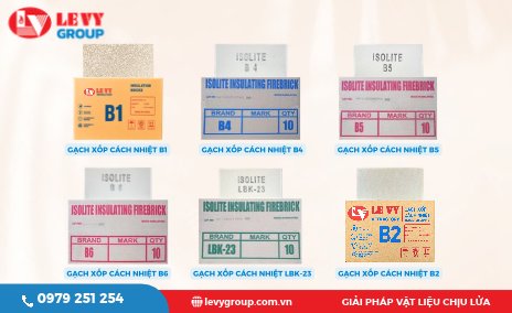 Gạch xốp cách nhiệt Lê Vỹ phân phối